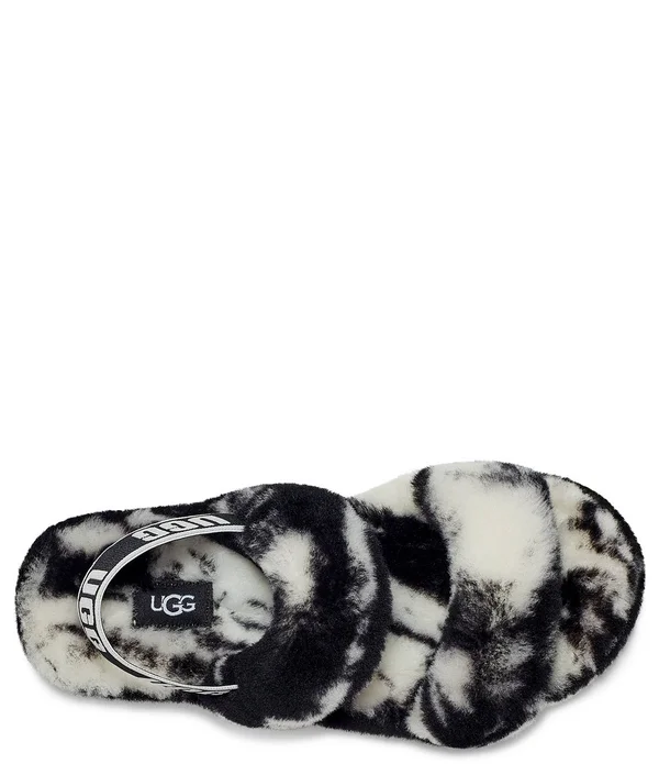 Ugg Women's Oh Yeah Marble Slipper - Black, 11