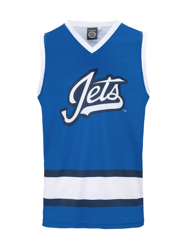 Winnipeg Jets Alternate Hockey Tank L - Light Blue, Polyester