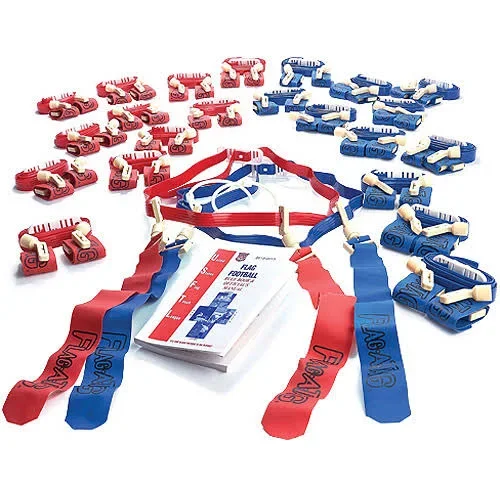Flag-A-Tag Flag Football Program Kit with 24 Flag Belts - Size: 42 inch