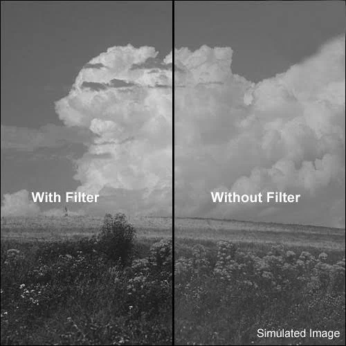 Tiffen 4x5x22 Yellow 2 #8 Glass Filter for Black & White Film #8, 4x5x22 458Y2