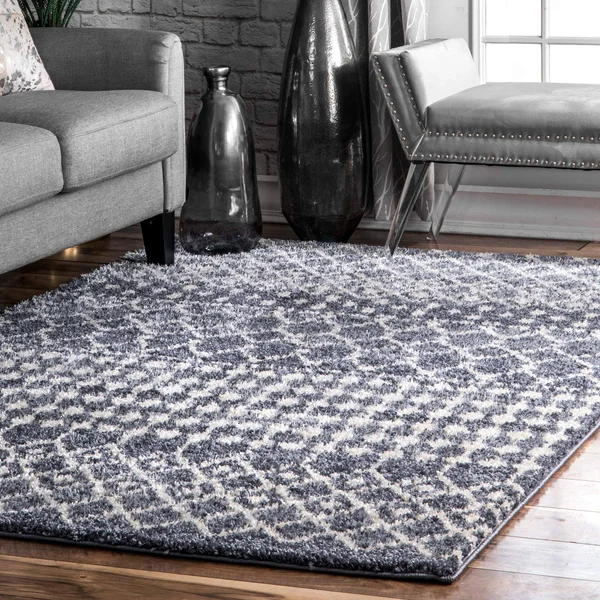 nuLOOM Moroccan Barbara Area Rug - Size: 3& x 5&, Gray