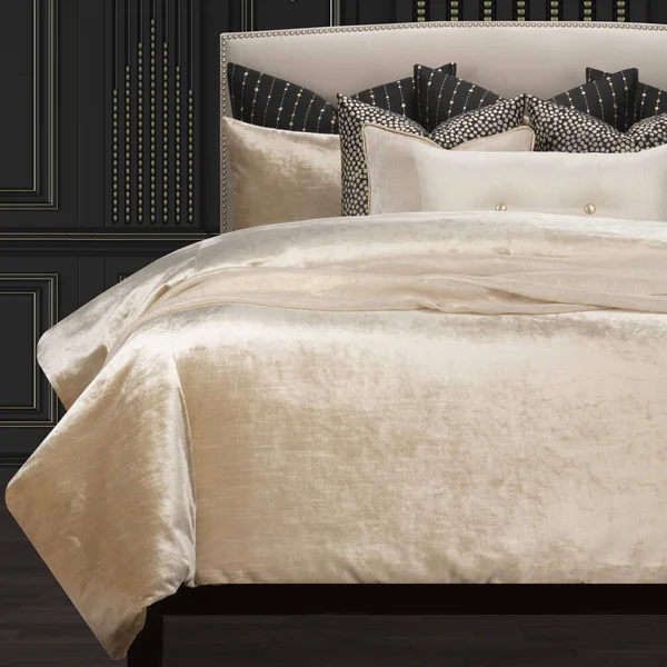 F Scott Fitzgerald Golden Hours Luxury Bedding Set, Size: Full