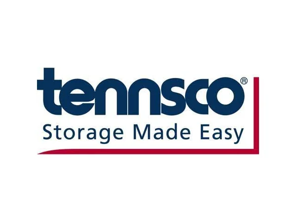 Tennsco Closed Commercial Steel Shelving Five-Shelf 36W x 18d x 75H Medium Gray