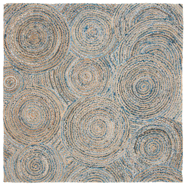 Safavieh Cape Cod CAP603A Area Rug Natural - Denim 4& x 6& Rectangle