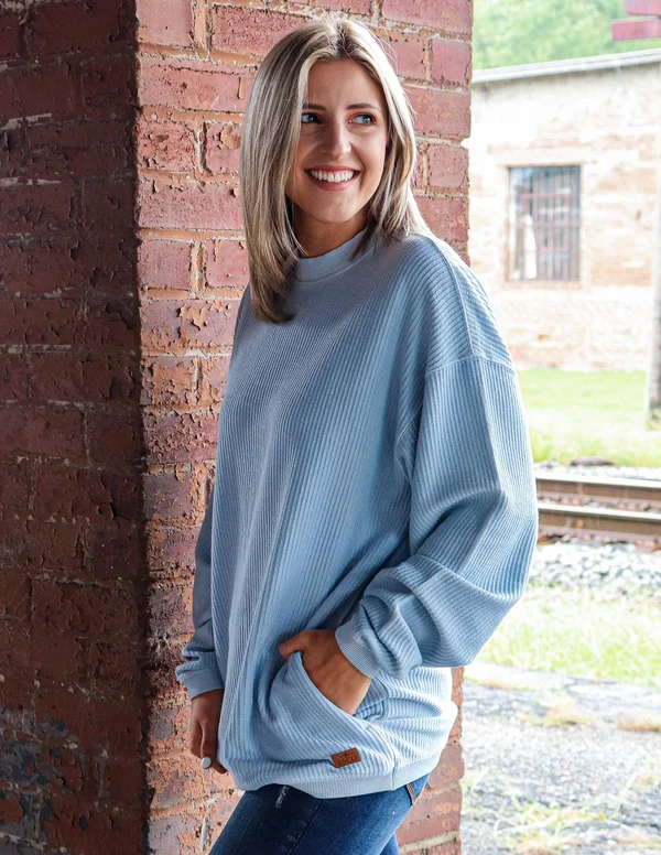 Southern Shirt Corduroy Sweatshirt - Skyway, M