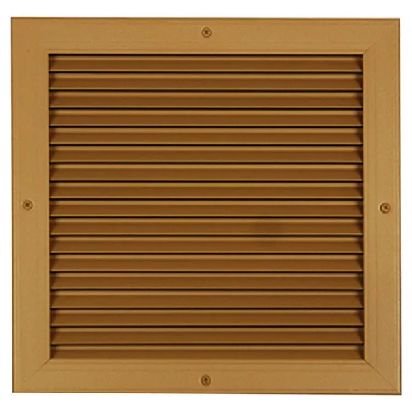 20x18 Driftwood Tan Single Frame Aluminum TRANSFER Door Grille (Aluminum) - Shoemaker 4000