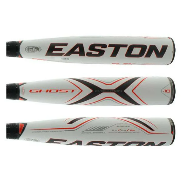 Easton Ghost x Evolution -10 USSSA Baseball Bat: SL19GXE10