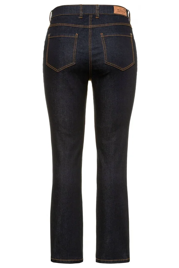 Plus Size Skinny Fit, Woman, Blue, Size: 28S, cotton/polyester/viscose, Ulla Popken