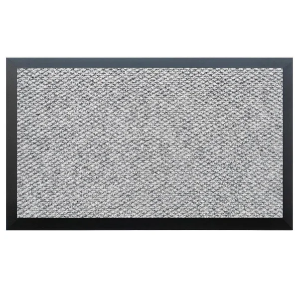 Momentum Mats Teton Grey/ Black Entry Mat, Grey .50 in. H x 96 in. W x 144 in. L