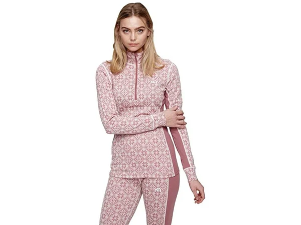 Kari Traa Rose Half-Zip Top - Women's Lilac, XL