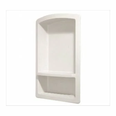 Swan RS-2215-018 Recessed Solid Surface Soap Dish - Bisque, 22x22 x 15x22 x 4 5/16x22