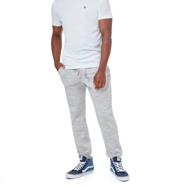 tentree Atlas Sweatpant - Men's Hi Rise Grey Space Dye - M