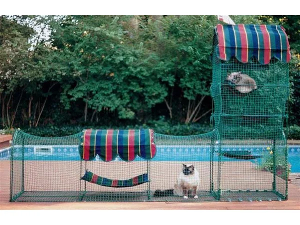 Kittywalk Outdoor Town and Country Collection Cat Enclosure