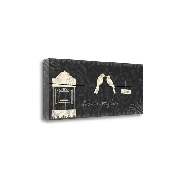 13x22 x 32x22 Love Paris Panel III by Emily Adams Fine Art Giclee Print