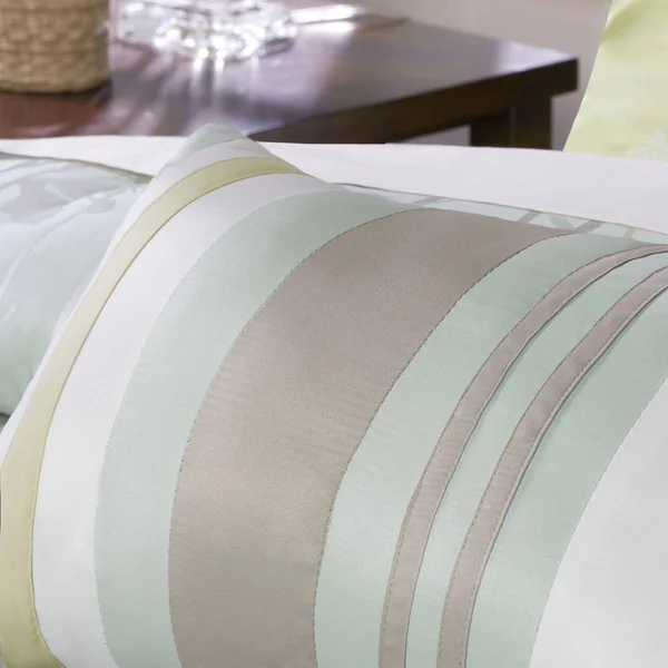 Madison Park Athena 7 Piece Jacquard Comforter Set, King, Green