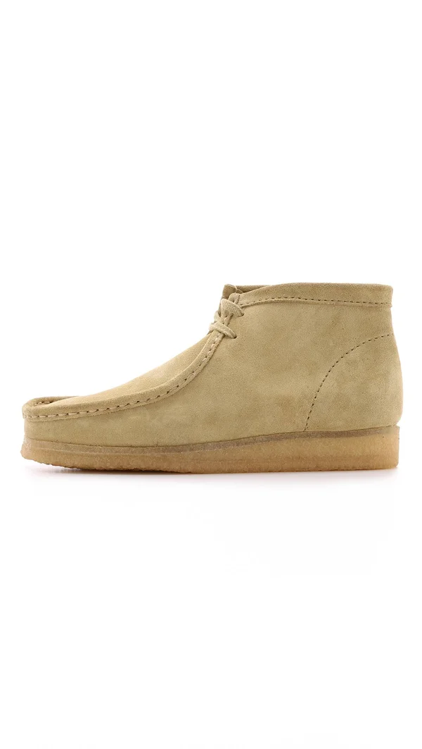 Clarks Men's Wallabee Boot Maple Suede 11