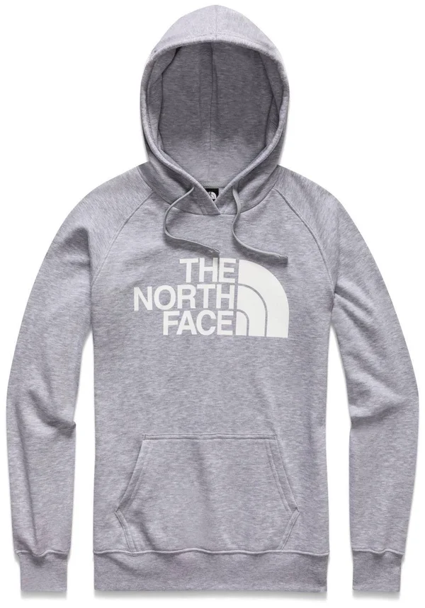The North Face Half Dome Pullover Hoodie - Women's TNF Light Grey Heather/TNF White, Xs