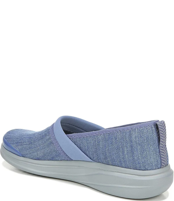 Bzees Coco Women's Slip on Shoes Washed Denim : 10 M