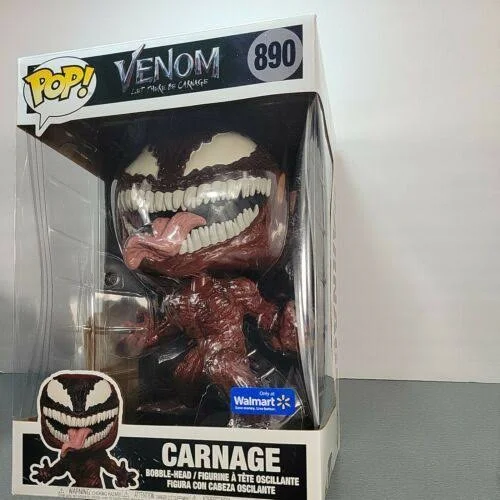 Funko Pop! Jumbo: Venom 2 - Carnage - Walmart Exclusive