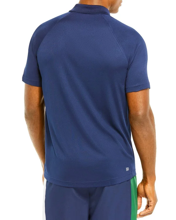Lacoste Sport Solid Performance Stretch Short-Sleeve Polo Shirt - 2XL