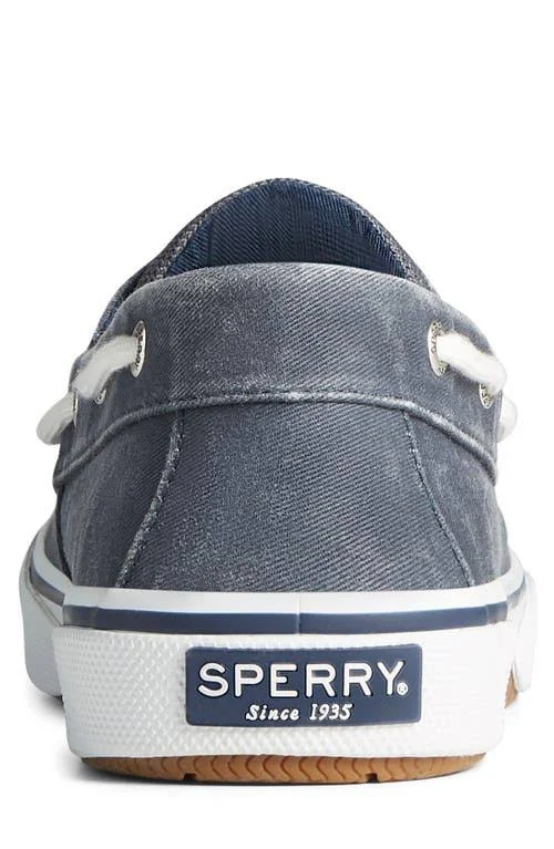 Men's Sperry - Halyard Boat Shoe, Size: 7.5 Medium, Blue