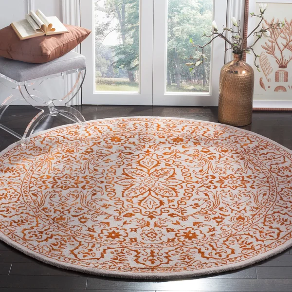 Safavieh Glamour GLM516B Steel - Blue 6& x 9& Area Rug
