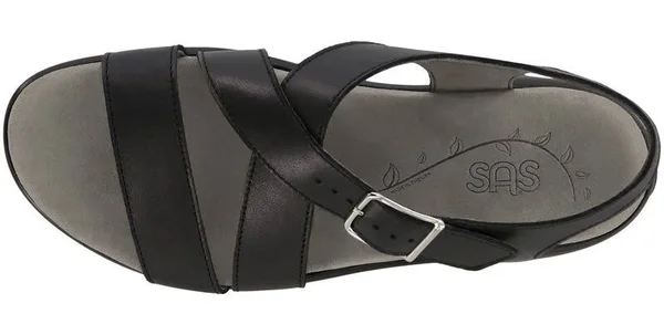 SAS Laguna (Black) Women's Sandals