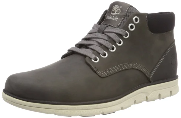 Timberland Bradstreet Chukka Leather Grey - Mens Sneakers, Size US 7.5 - Color Pewter Saddleback
