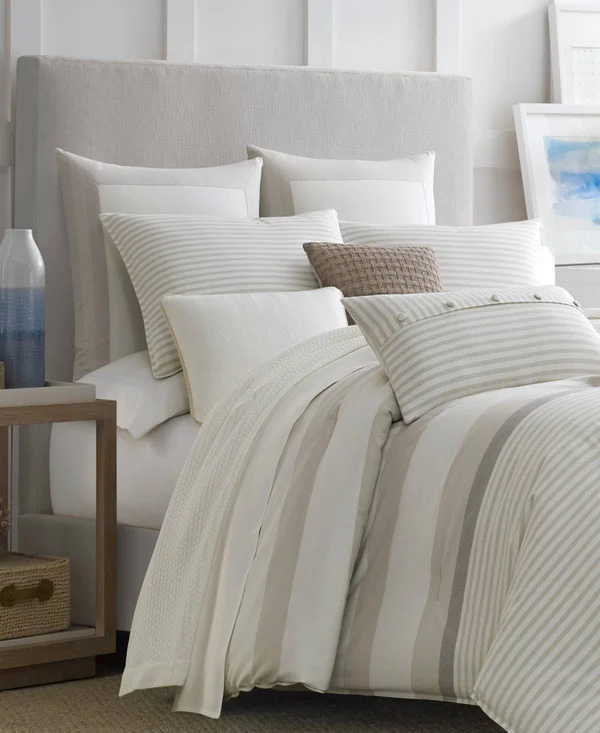 Nautica Saybrook Comforter Set (Twin) - Beige