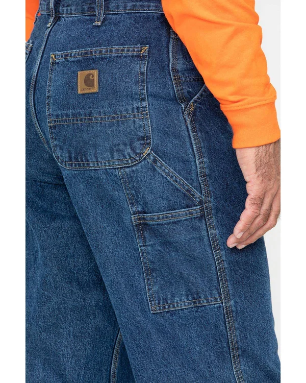 Carhartt Men's Washed Denim Work Dungaree