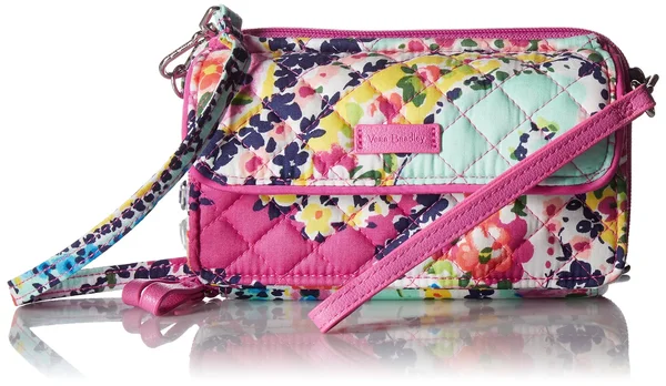 Vera Bradley Iconic RFID All in One Crossbody - Wildflower Paisley