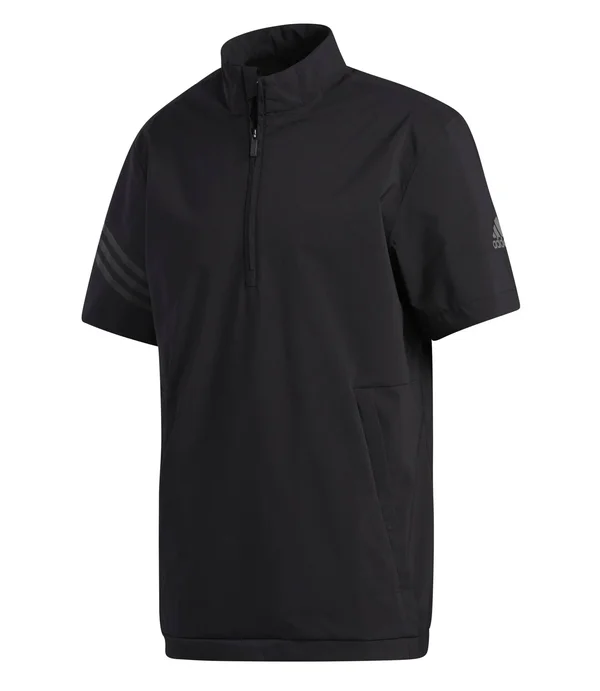 Adidas Provisional Short Sleeve Rain Jacket - Black - Medium