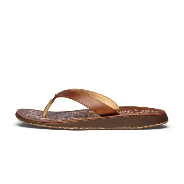 Olukai Women's Paniolo Sandals - 10, Natural/Natural