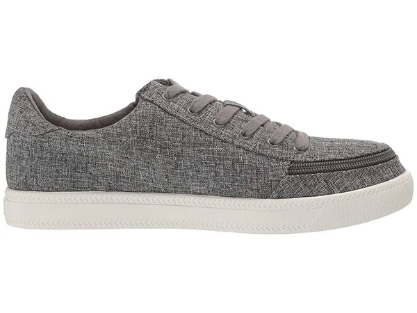 Billy Footwear Classic Lace Low Chambray Women's Shoes Charcoal Jersey : 6.5 M