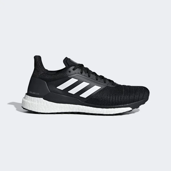 Adidas Running Solar Glide Men's Shoes Black/White/Black : 8 D