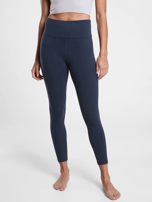 Athleta Women's Elation 7/8 Tight Navy Size S