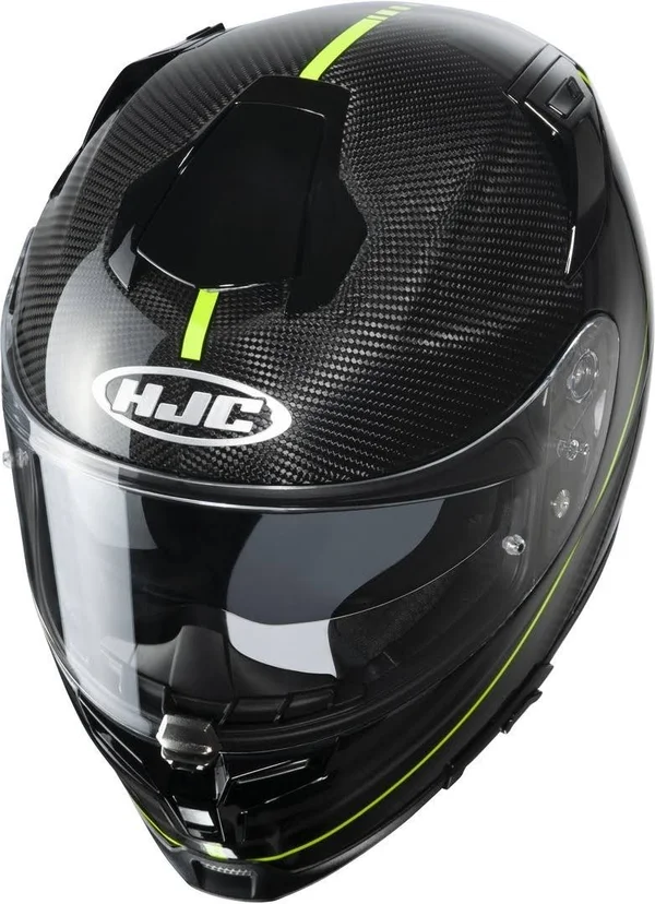 HJC RPHA 70 Artan Carbon, black-yellow, Size 2XL