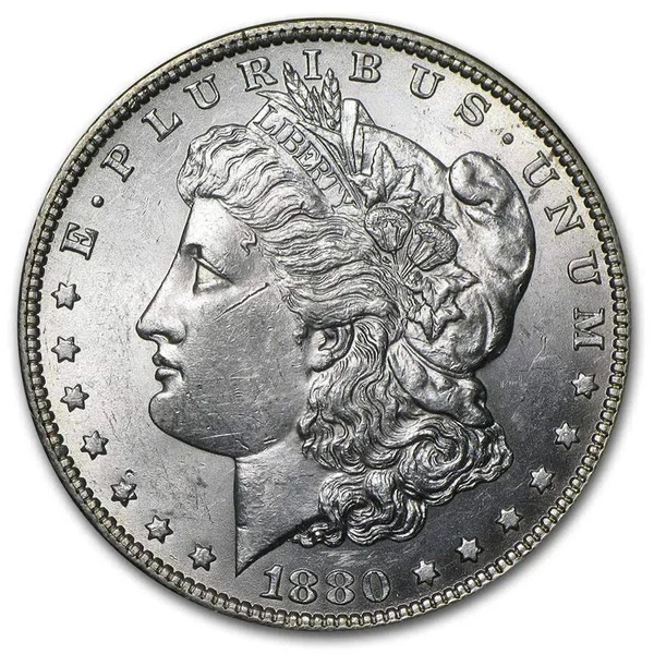 1880-O Morgan Dollar BU by American Heritage Bullion