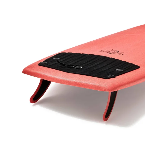 Olaian 900 - 5&4 Foam Surfboard with 2 Fins in Orange