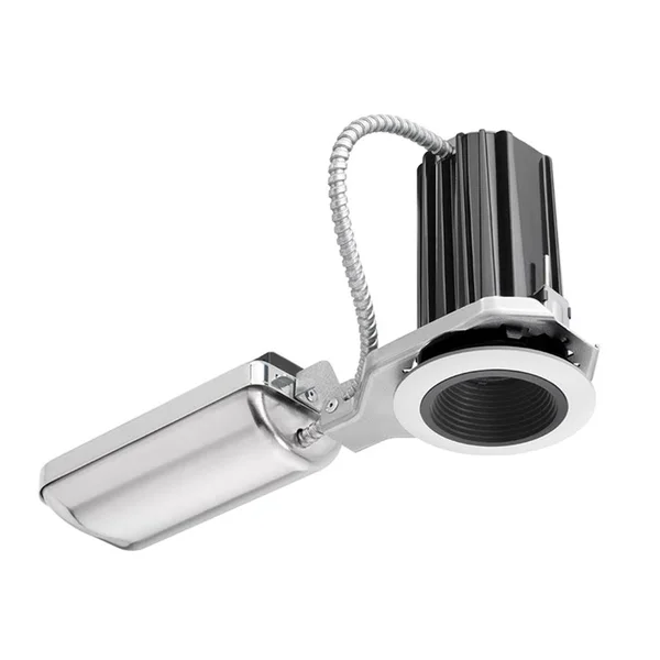 Juno Downlights Black/White LED Remodel and New Construction Recessed Light Kit (Fits Opening: 2-in) 2B-841F1-Bwh