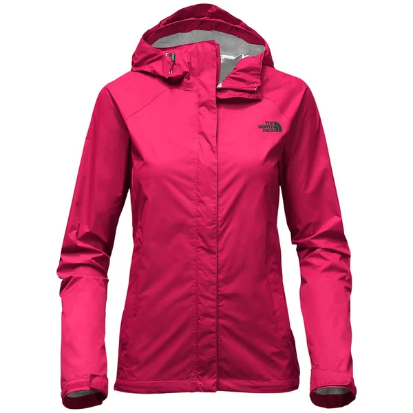 The North Face Women's Venture Jacket - Cerise Pink/Darkest Spruce, M