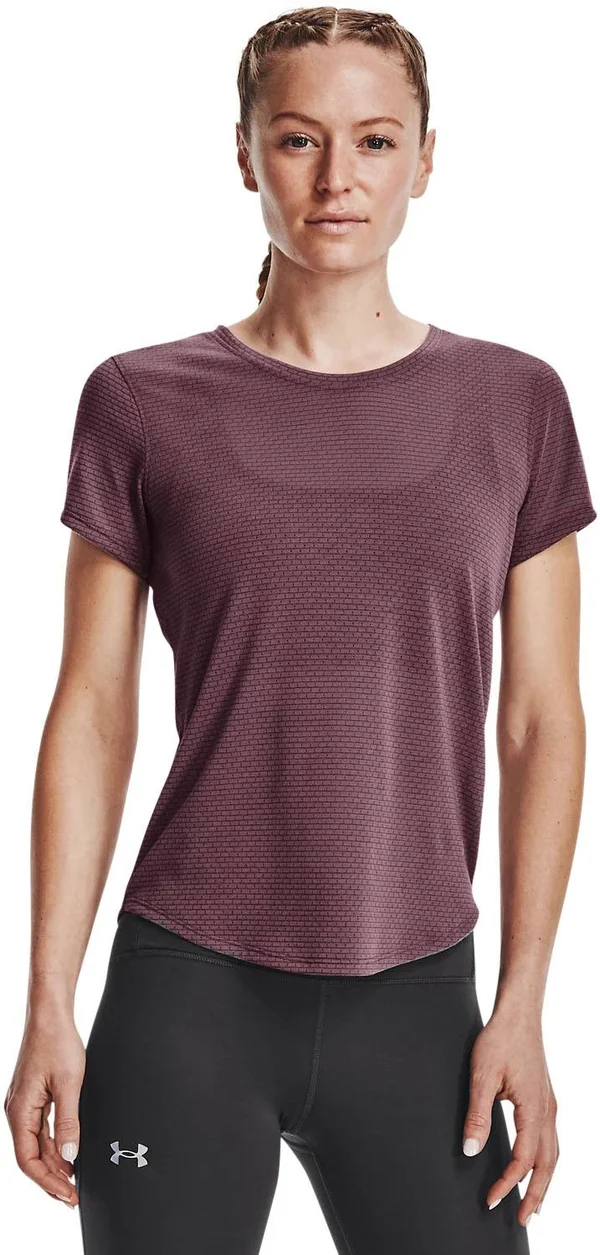 Under Armour Women's Streaker Run Short Sleeve - Purple - Xs