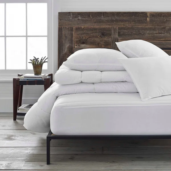 EcoPure Pure + Simple Twin Mattress Pad - White