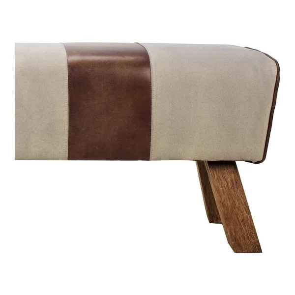 Moe's Home Collection Pommel Bench - Brown