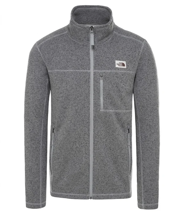 The North Face Men's Gordon Lyons Full Zip TNF Medium Grey Heather - S