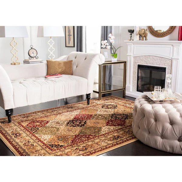 Safavieh Lyndhurst Multi/Red 6 ft. x 6 ft. Square Area Rug