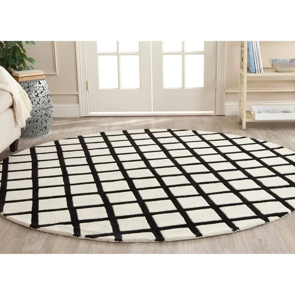 Safavieh Chatham Dark Grey & Ivory 6& x 9& Rug