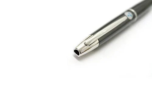 Pilot Vanishing Point Decimo Fountain Pen - Gray - 18K Gold Fine NIB
