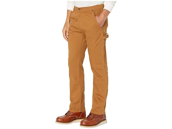Dickies Men's Flex Brown Tough Max Duck Carpenter Pants