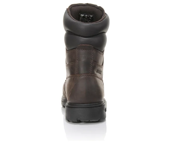 Men's Wolverine 8 in Bulldozer Steel Toe Work Boots in Brown Size 10 Wide